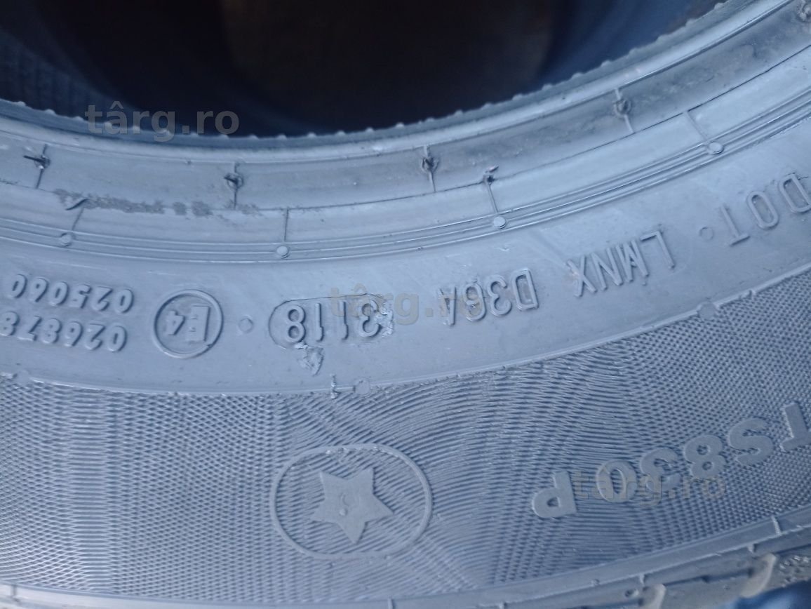4 anvelope de iarna ca si noi Continental 195/65 R16 dot 3118 5