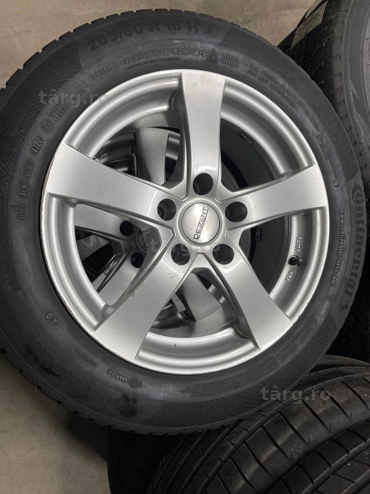 Jante 16 Audi A4 B9 B8 Mercedes C Klasse W205 205/60R16 Continental