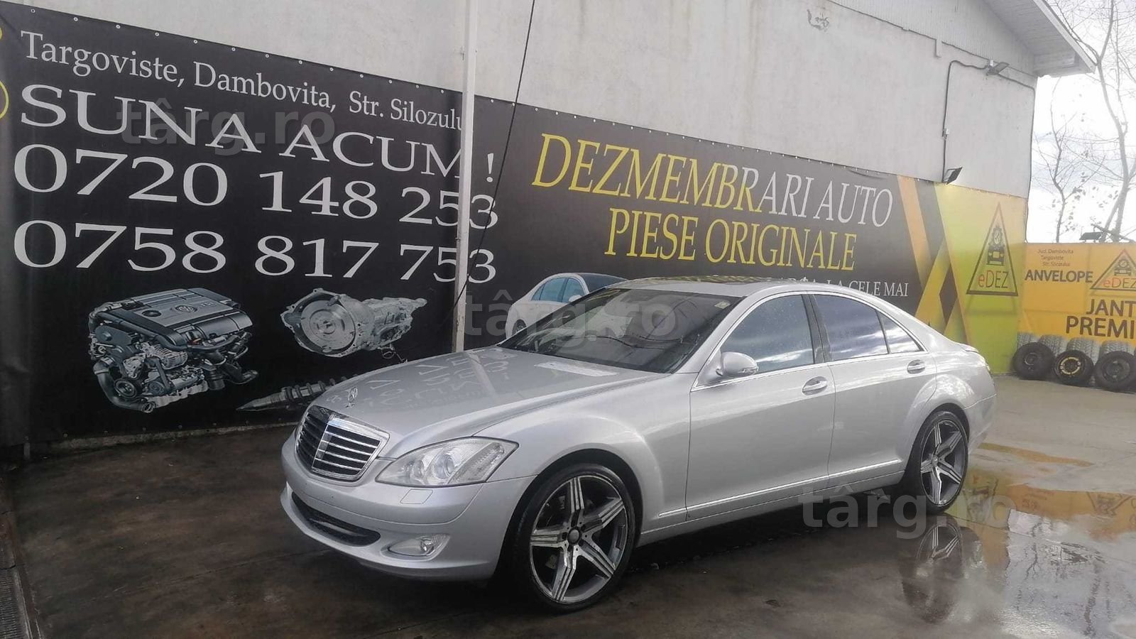 Dezmembrez mercedes s class w221 s320 3.0 v6/bara fata w221/far w221