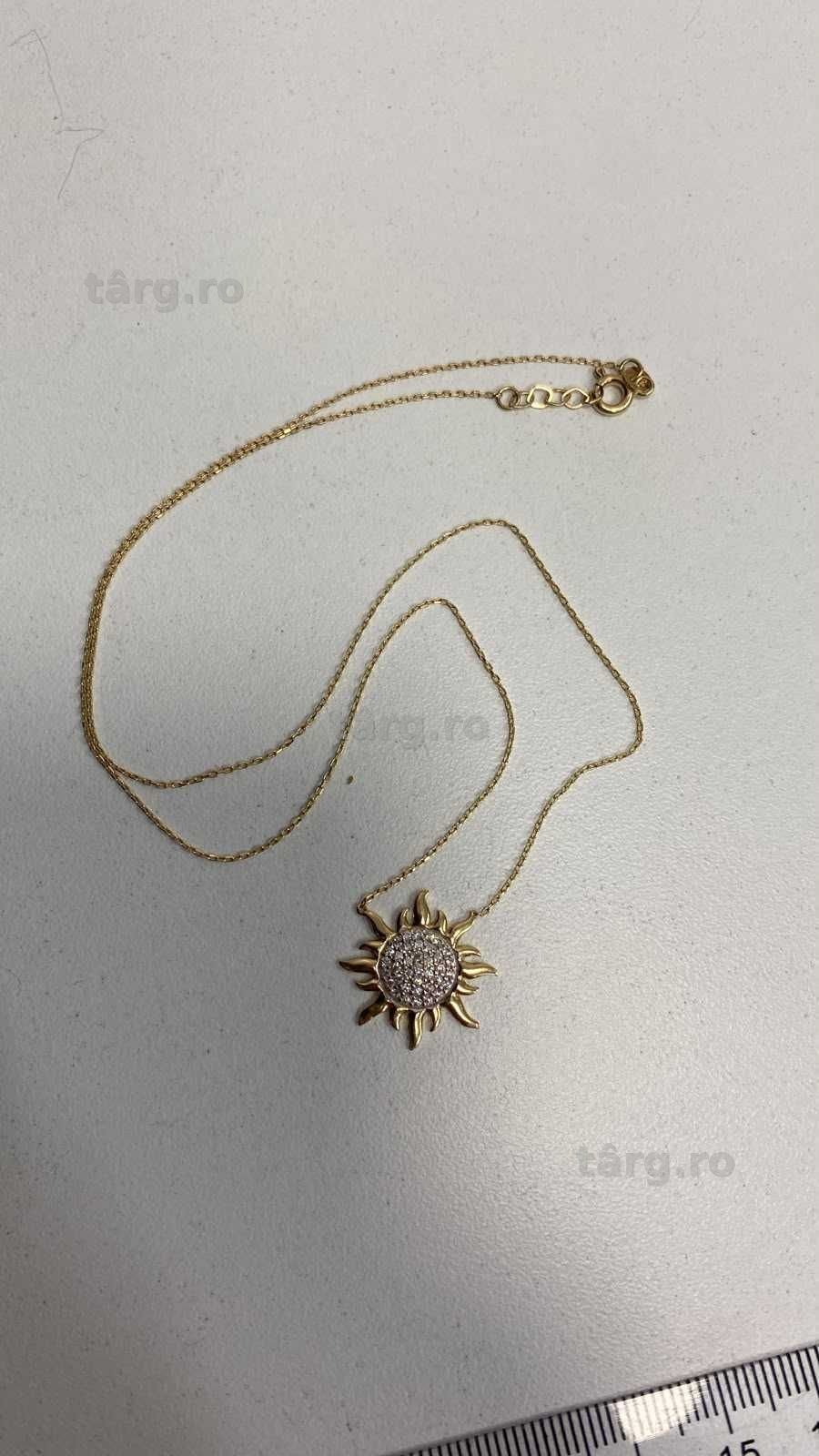 (AG13) Lant aur 14K 2.15g (b.56173.1) Garantie 2 ani!
