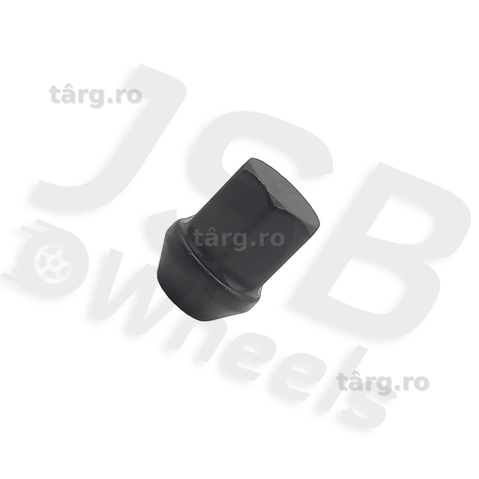 Piulite jante aliaj noi negre M12x1.5 Ford, Chevrolet, Opel, Volvo