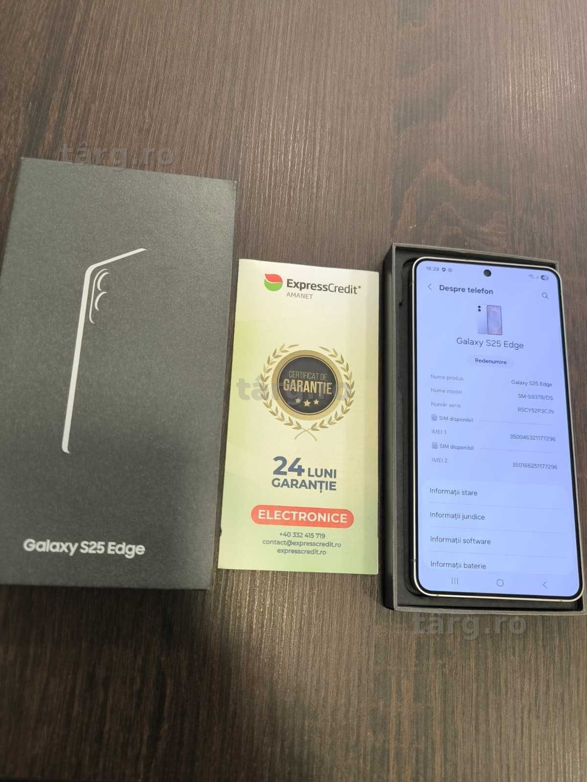 Telefon Samsung S25 Edge 5G (AG24 b.46288) - Garantie 2 ani! 3