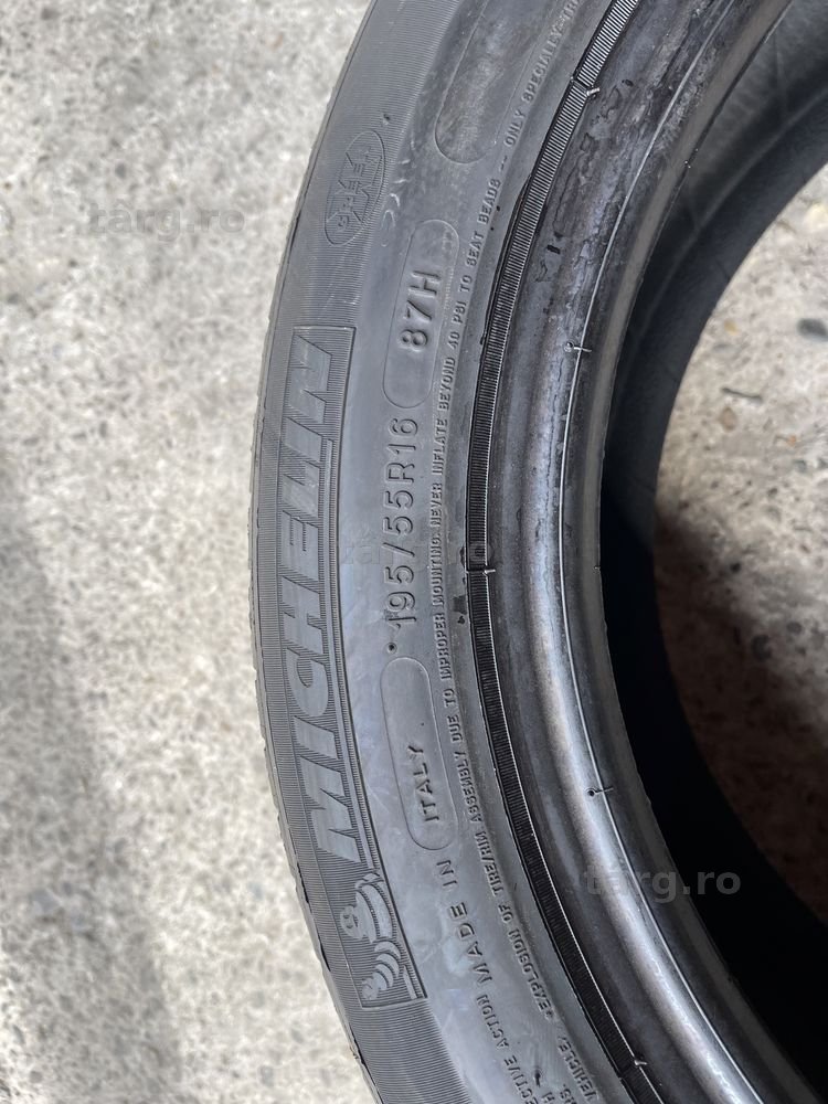 2 anvelope de vara NOI 195/55/16 Michelin RFT 5