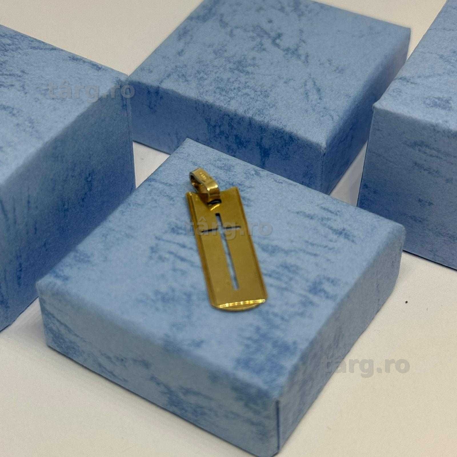 Medalion aur 14k 0.99g (Ag1 Alexandru b54362) Garantie 2 ani!