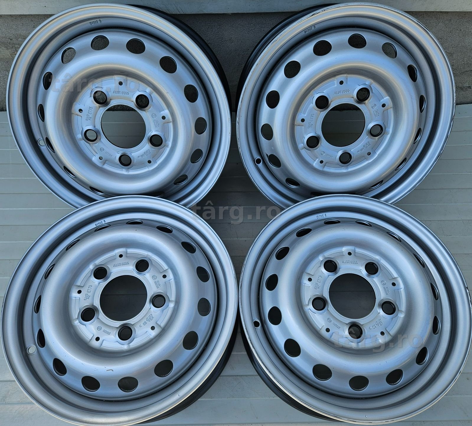 Jante 6Jx15 MERCEDES Sprinter, Volkswagen  5/130 ET75 CH84,1 2