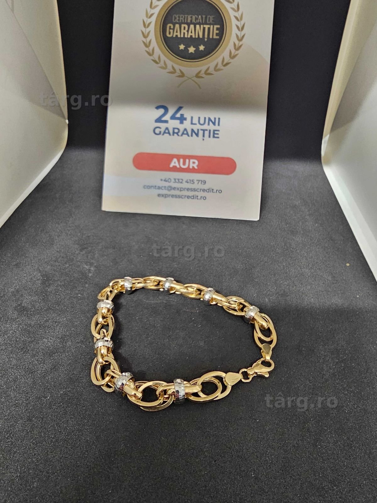Bratara aur 14K 12.09g (49392 AG 11 Piata Nicolina) 2 ani garantie!