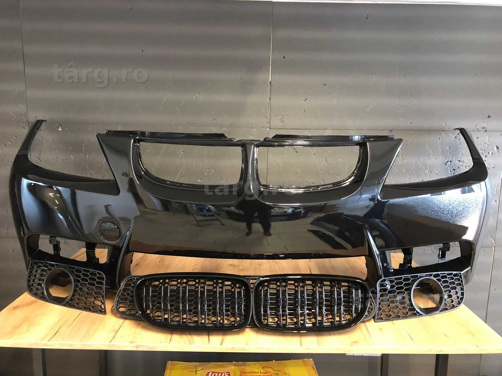 Bara Fata BMW E90 An 2005-2008 Aspect M (i475 (Negru)) Vers. 2