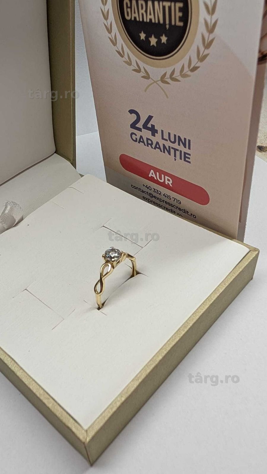 Inel Aur 14K 1.76g (Ag42 Roman Mall B:13945.3)-Garantie 2 Ani!