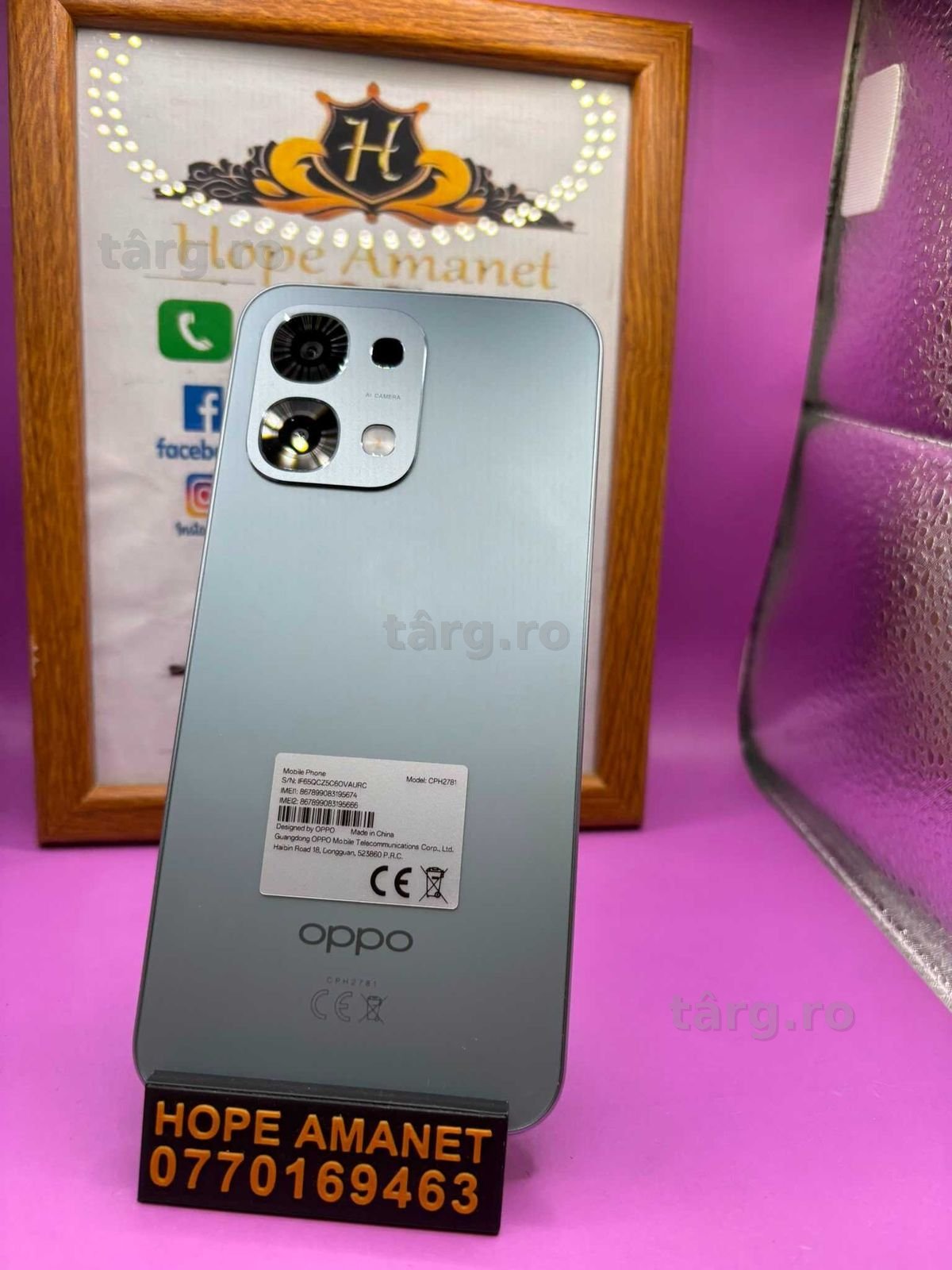 Hope Amanet P2 - OPPO A6 PRO  256GB/  8GB RAM