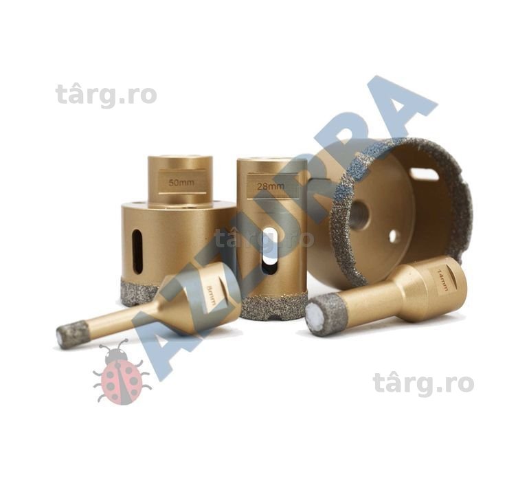 carota diamantata gresie premium  de la 6 la 120. adaptor m14 Hilti