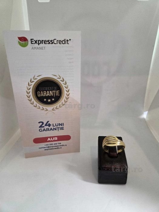 Inel Aur 14K 3.68g (52035.2 AG1/30 Pacurari 2) Garantie 2 Ani!