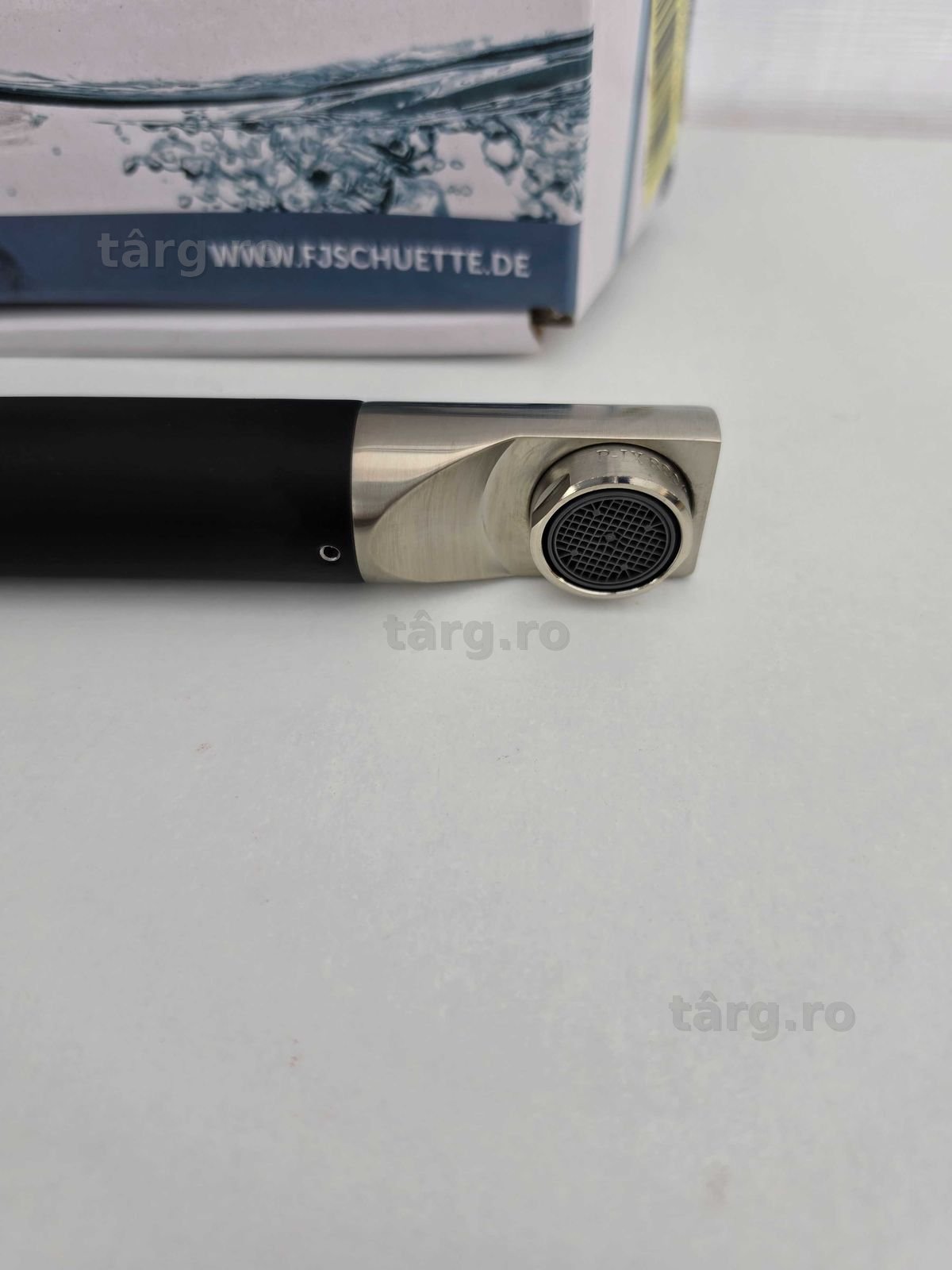 Baterie bucătărie monocomandă SCHÜTTE Rio finisaj inox/negru 79866 3