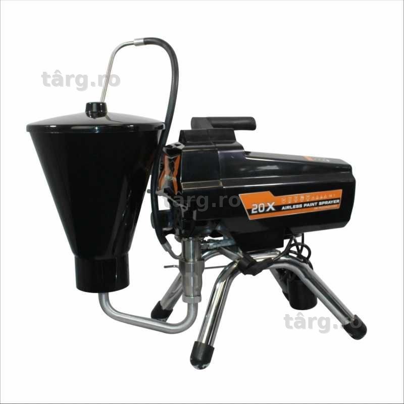 Popma airless BISONTE PAZ20X SKID 230V DEBIT 2.0 L/MIN include cuva material 6 L