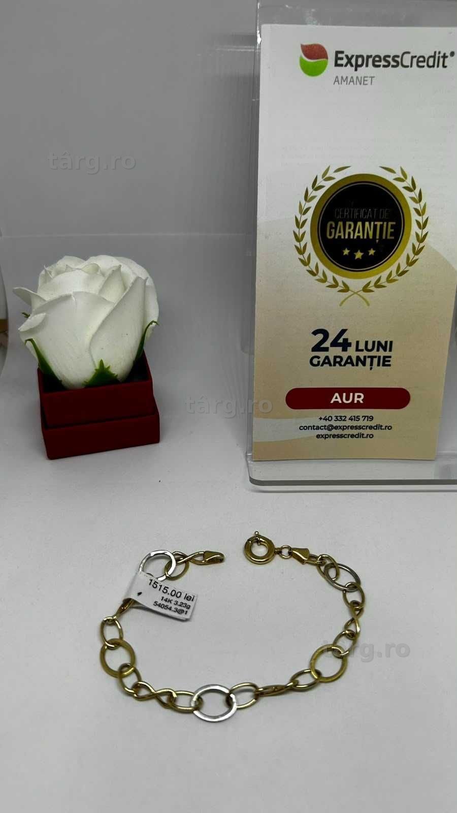 Bratara Aur 14K 3.23g (AG1 Alexandru B54054.3) - Garantie 2 ani! 3
