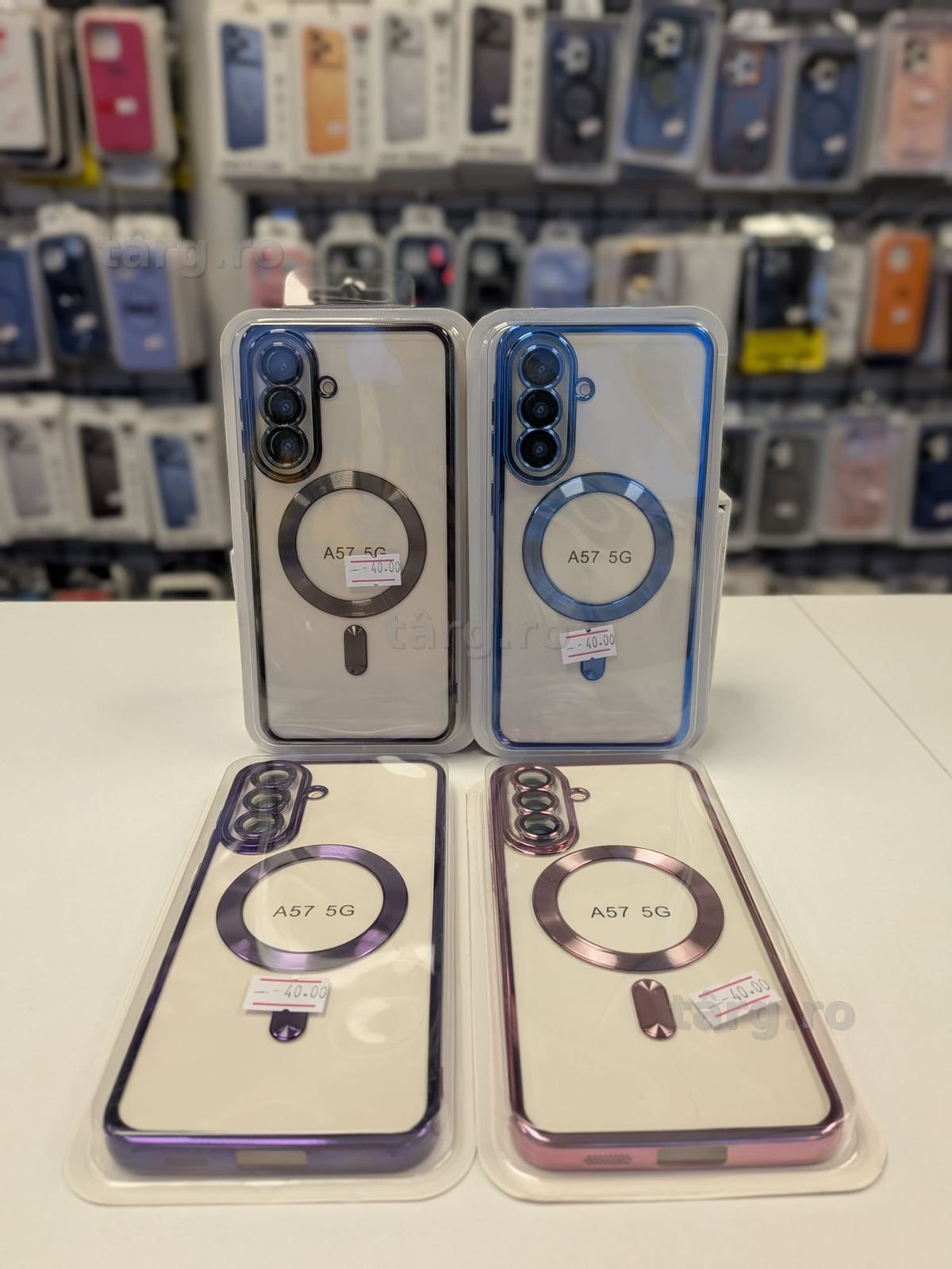 Folie, Cablu, Incarcator, Husa cu MagSafe Samsung A57 5G