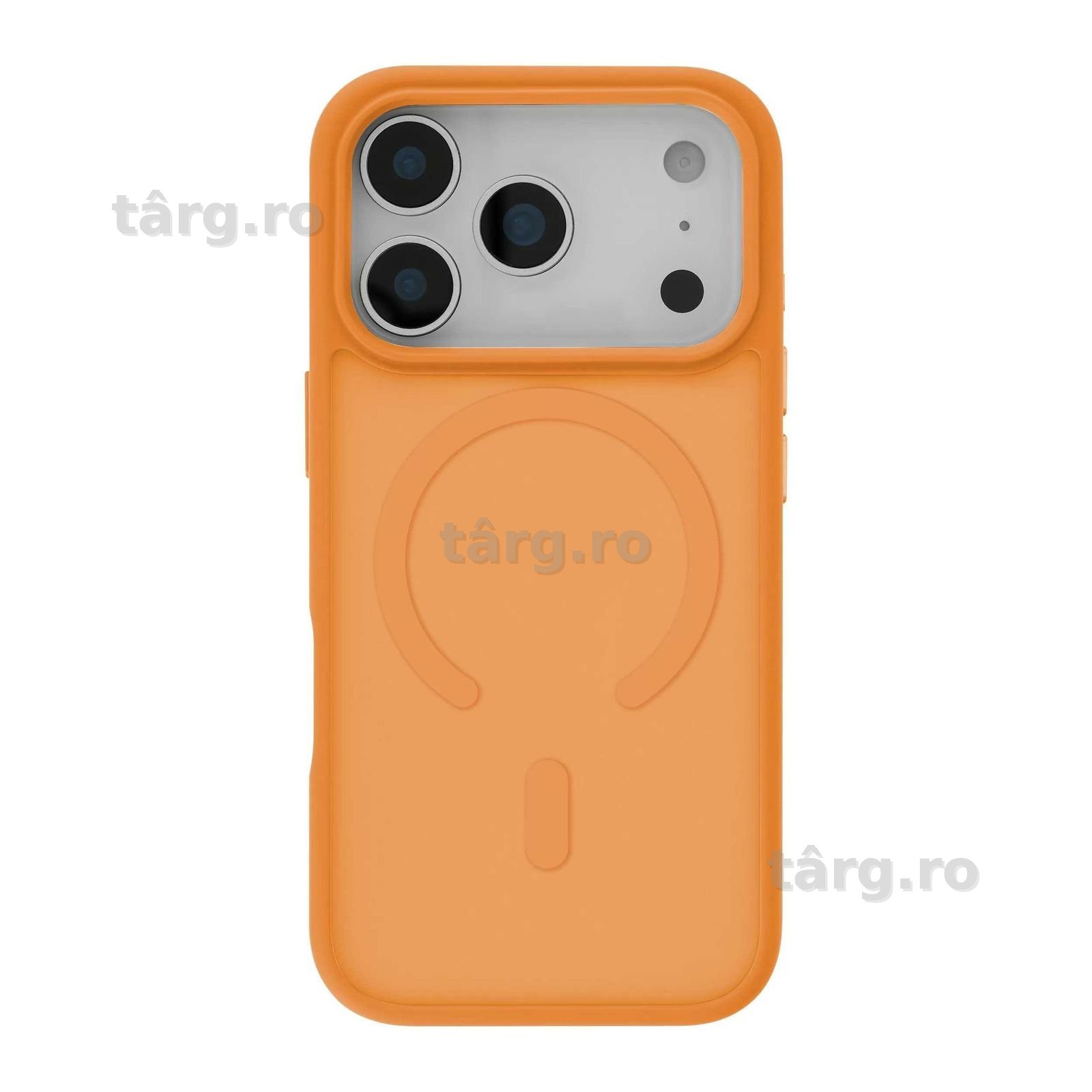 Husa MagSafe Orange - Spate Mat Fumuriu - iPhone 17 Pro 5