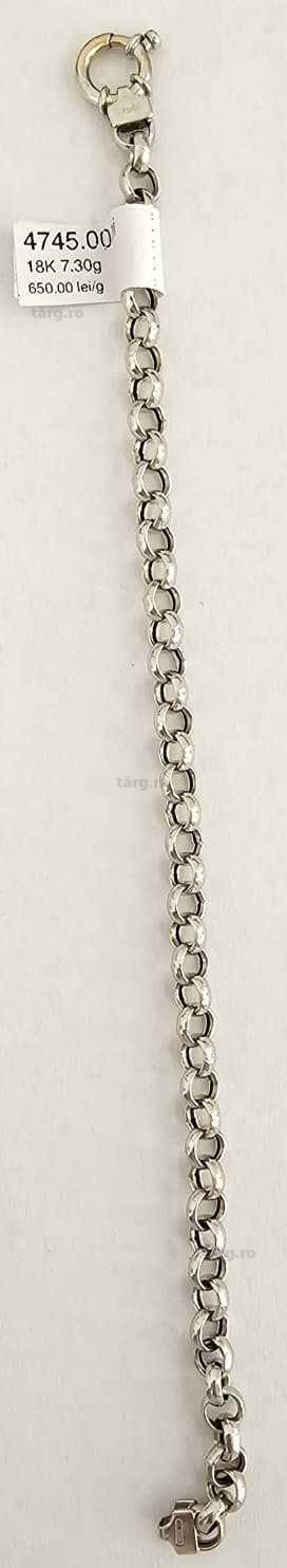 Bratara Aur Alb 18K,7.55g (AG32 B.4509.1-AG46) Garantie 2 Ani! 2