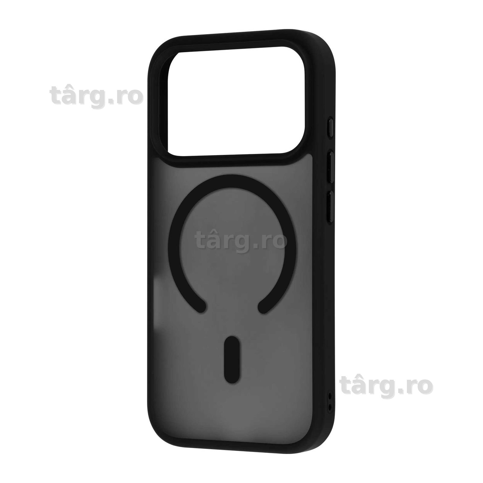 Husa MagSafe Neagra - Spate Mat Fumuriu - iPhone 17 Pro 4