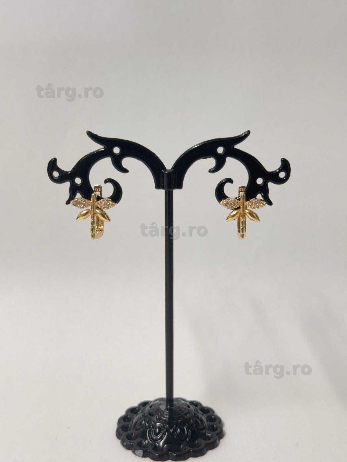 Cercei aur 14K 3.40g (B.61103.6  Tatarasi) Garantie 2 ani 2