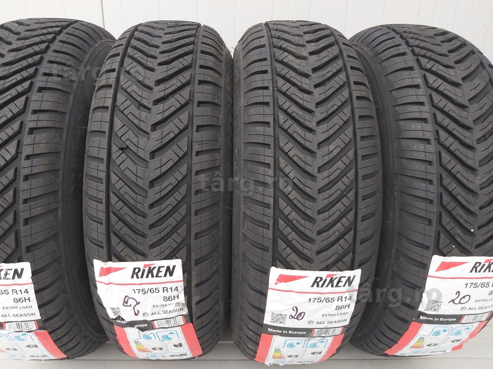 175/65 R14, 86H, RIKEN (by Michelin), Anvelope all season M+S