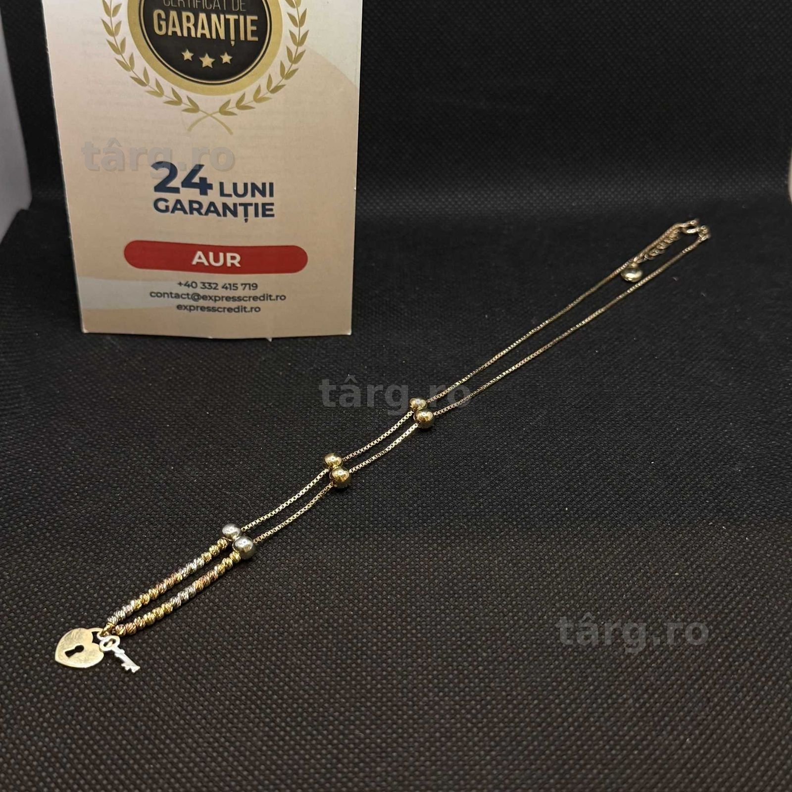 Lant aur 14K 5.90g (AG15 Gara 1 B33846.1) Garantie 2 ani! 3