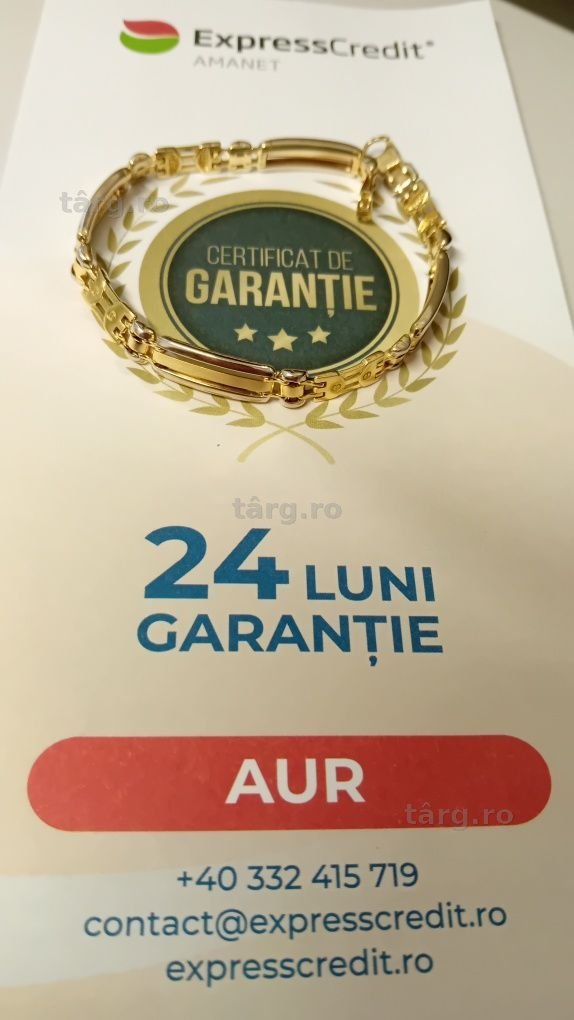 Brățară aur 14k(AG20 Dancu/b29306*20) Doar cu ridicare din agentie! 3