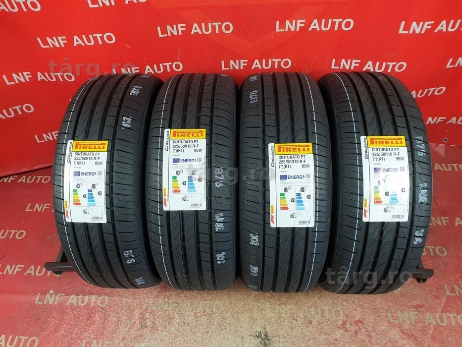 4 Anvelope de VARA - 225/50/18 - PIRELLI - NOU - DOT 2022 RFT * OEM BMW X1 Echipare Fabrica ! SUPER PRET