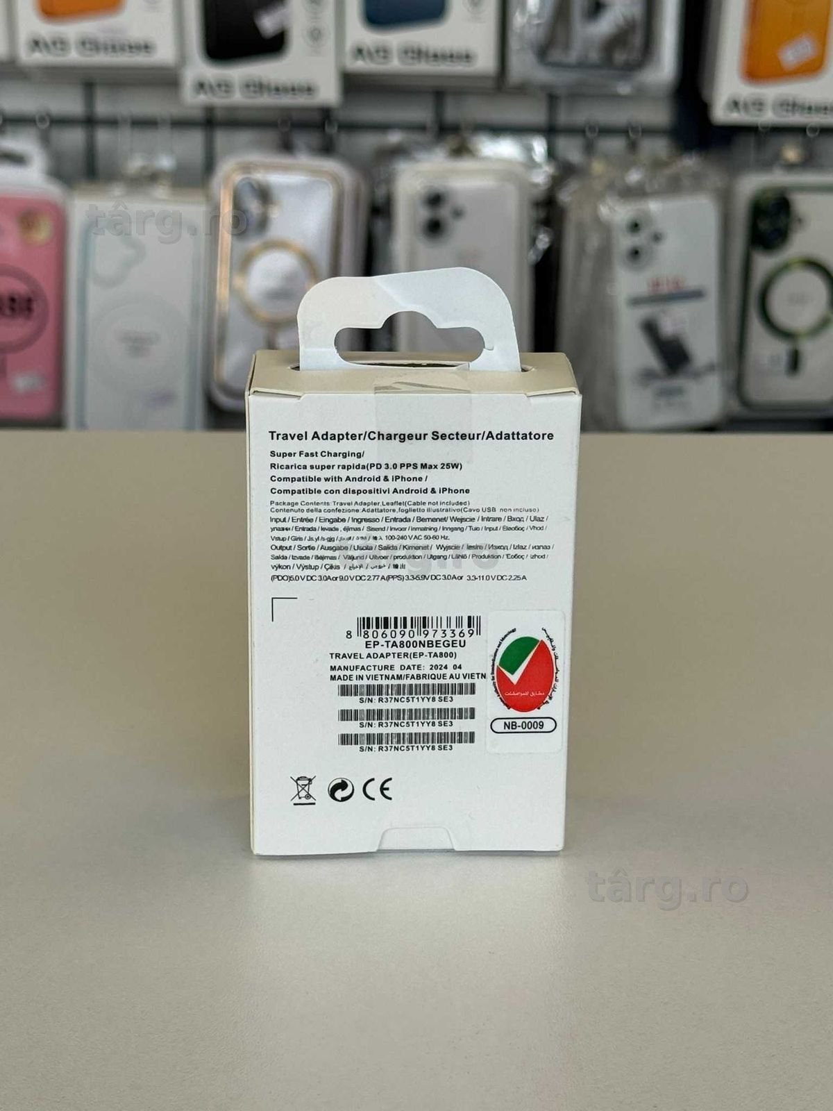 Adaptor de priza USB C, incarcare rapida, 25w 2