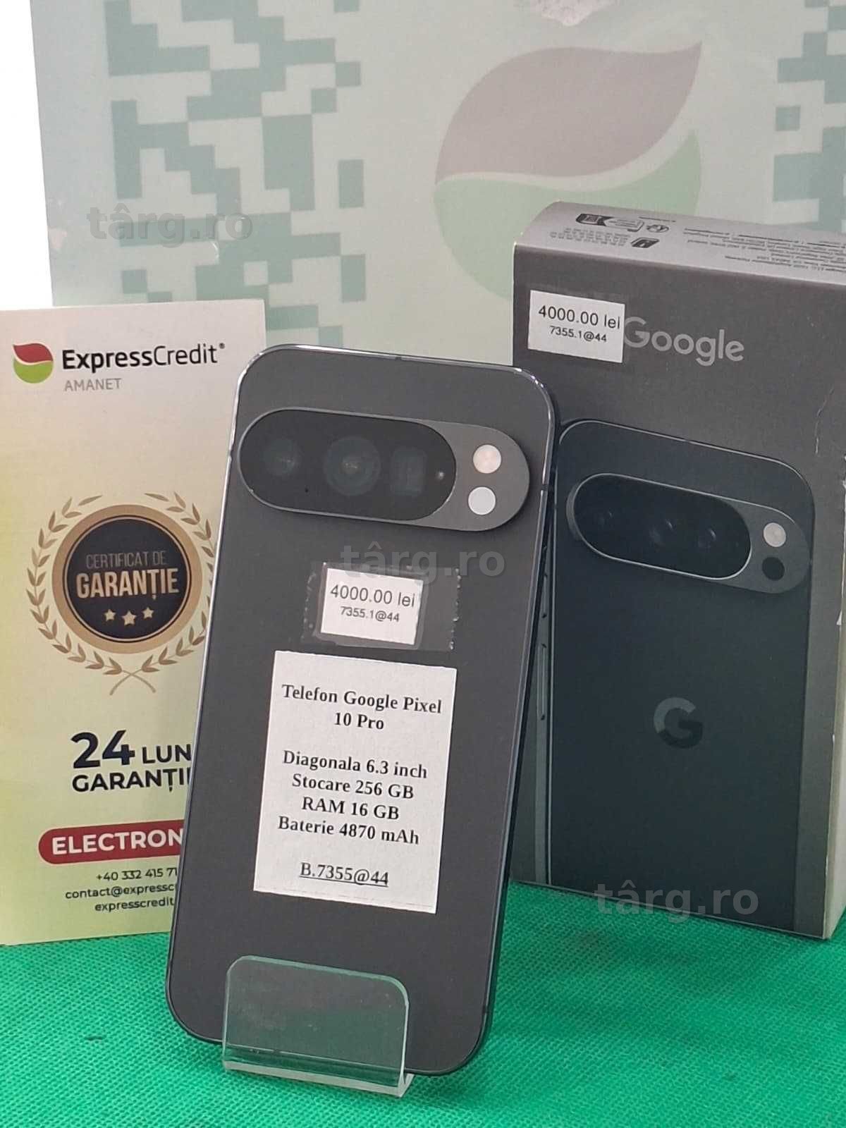 Google Pixel 10 PRO 5G 16/256Gb (Ag44 B7355) - Garantie 2 ani! 2