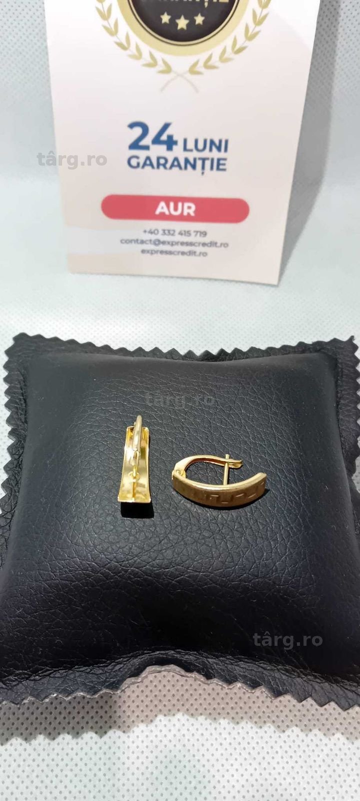 Cercei Aur 14K (Ag18 Tutora b.28572.2) Garantie 2 ani!