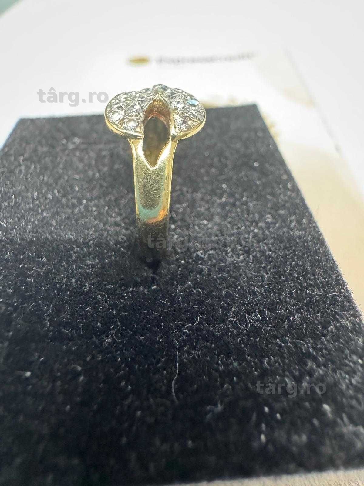 Inel din aur 14k (69303.1/ 10 Pacurari 1) garantie 2 ani! 4