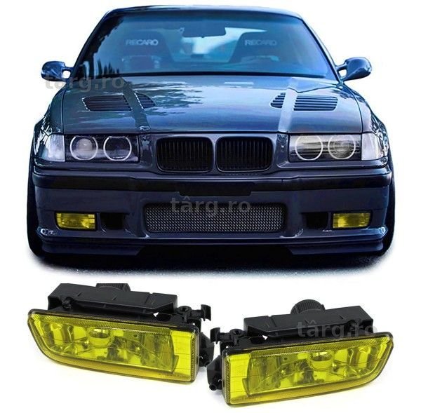Proiectoare BMW E36 1991-1999 galbene