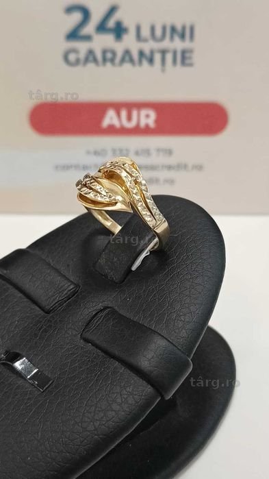 [AG24 Harlau B.45872.3] Inel aur 14k 3.60gr - Garantie 2 ani! 3