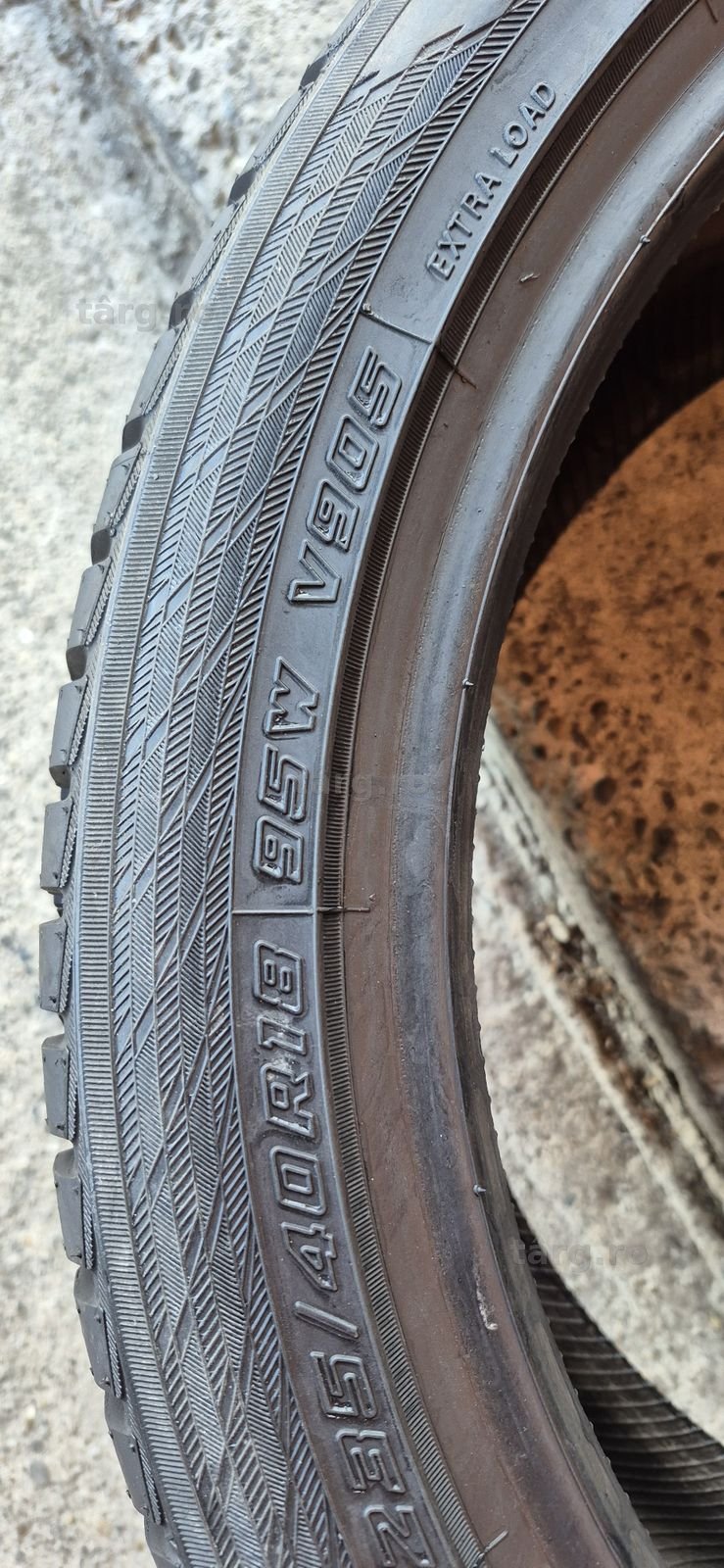 4 anvelope iarna noi Yokohama,fata 235/40/18,spate 265/35/18. 7
