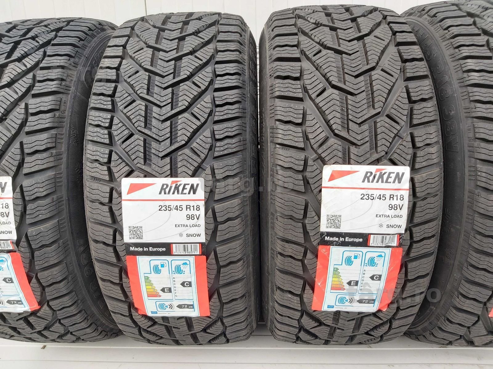 235/45 R18, 98v xl, RIKEN (by Michelin), Anvelope de iarna M+S PROMO