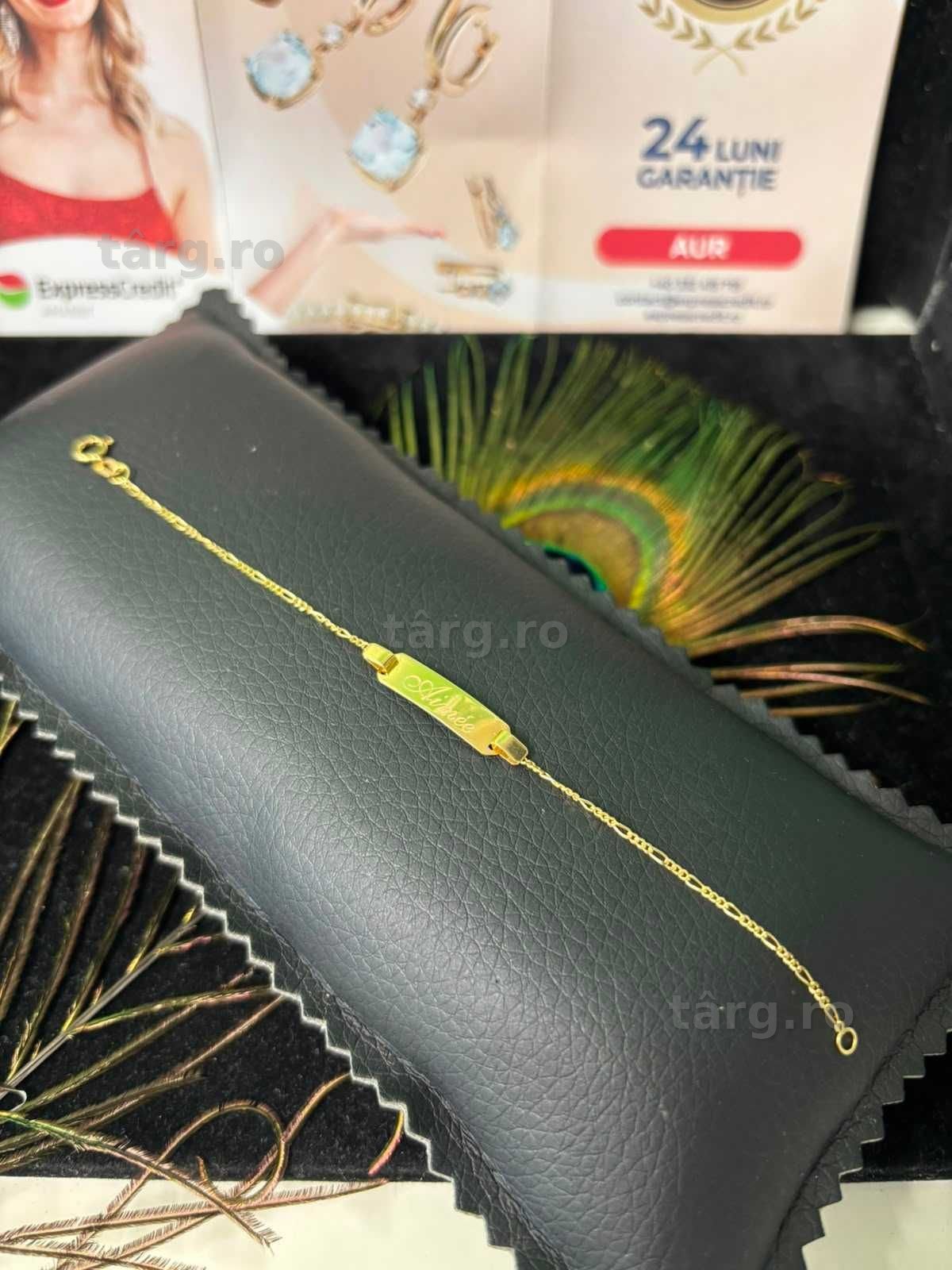 Bratara aur 14k 1.30g (B.61525-Tatarasi) Garantie 2 ani-550 lei 5