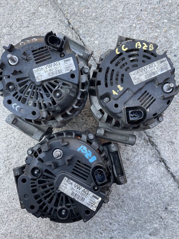 Alternator passat cc golf 5 6 1.2 1.4 1.6 1.8 2.0 tsi benzina TFSI
