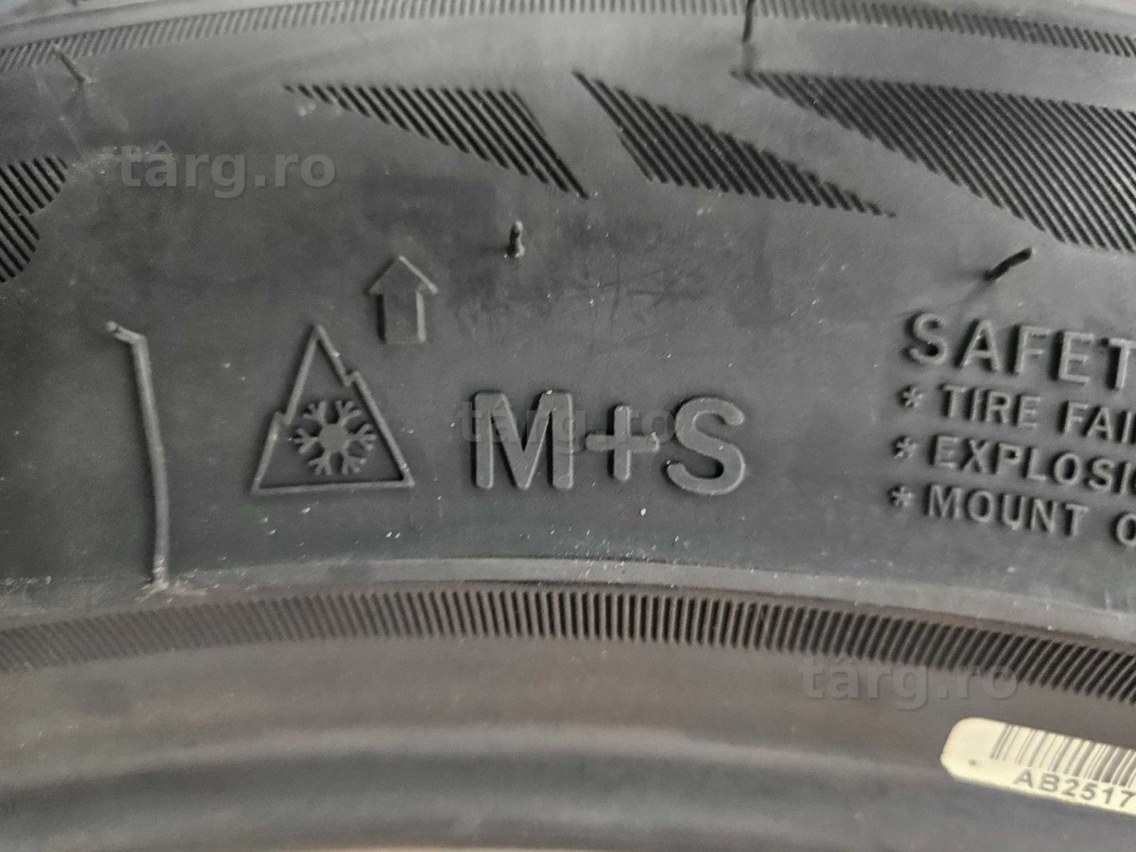 235/55 R18 100W UNIGRIP All Season Anvelope mixte M+S Protectie janta 7