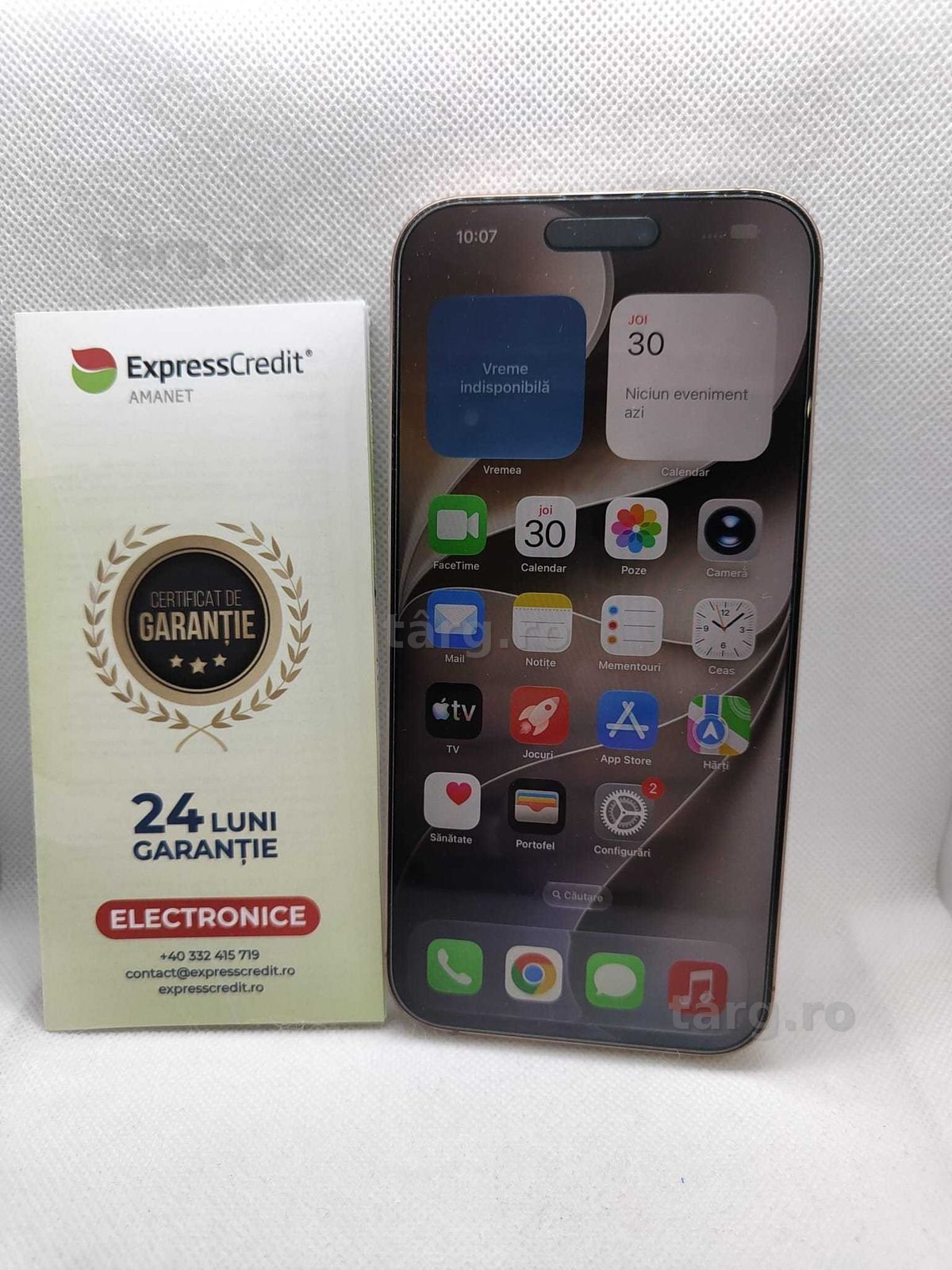 Iphone 16 Pro Max 256Gb 94% Bateria (70174/10 Pacurari 1) Garantie 2 ani! 3