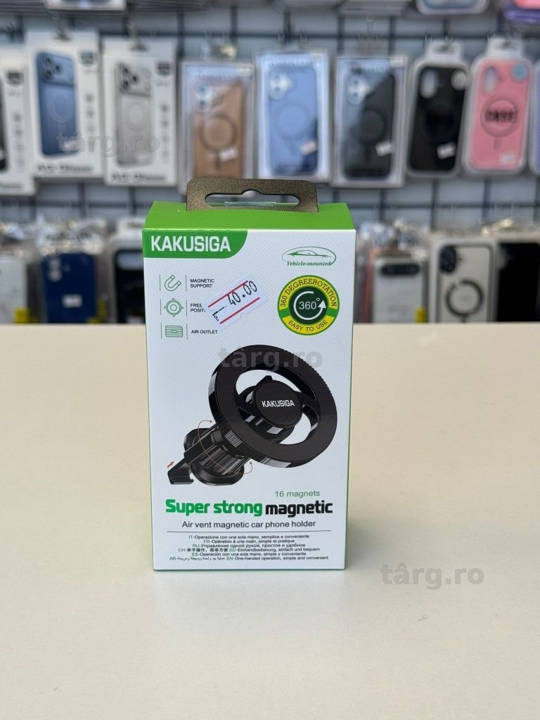 Suport Telefon Auto Magnetic Magsafe cu Aerisire 2
