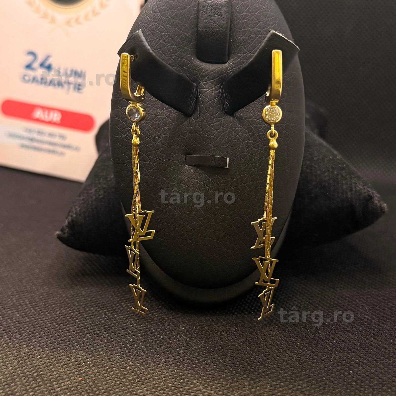 Cercei aur 14K 3.48g (AG15 Gara 1 B34096.1) Garantie 2 ani!