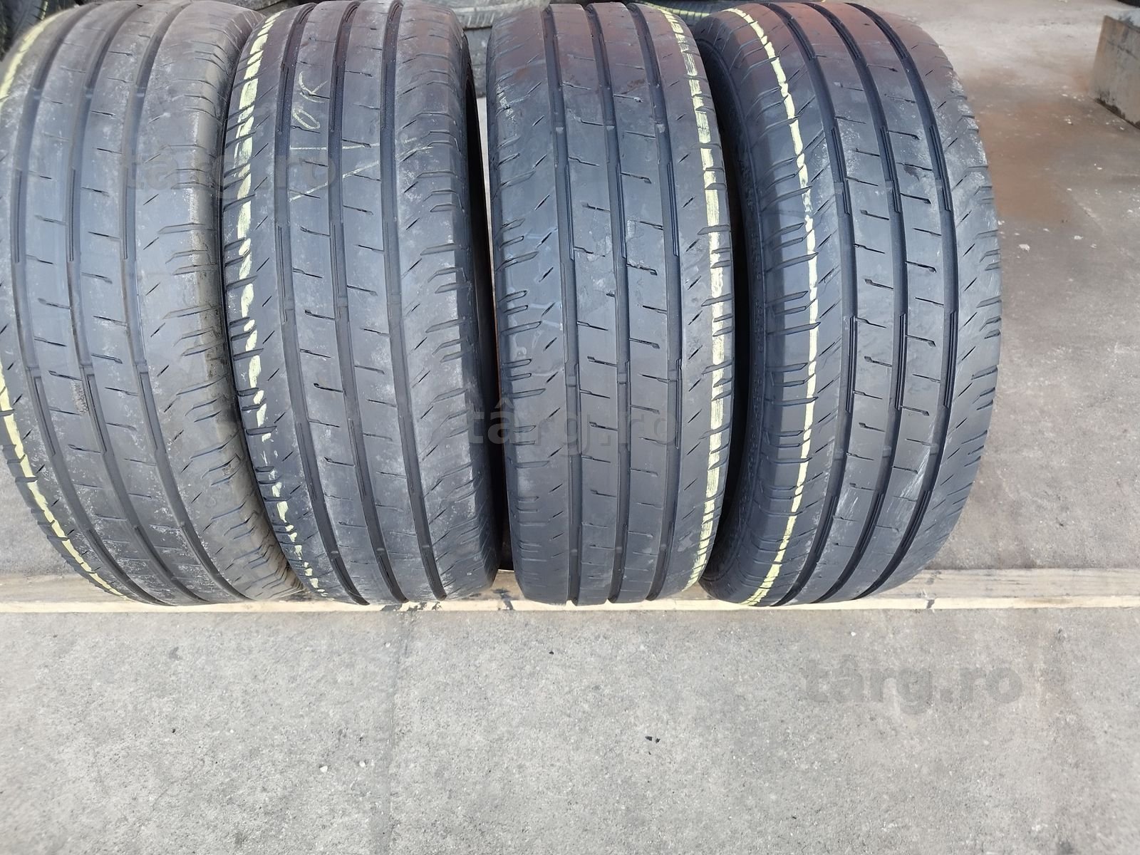4 anvelope de vară Continental ContiVanContact 215/60/17C,dot2019