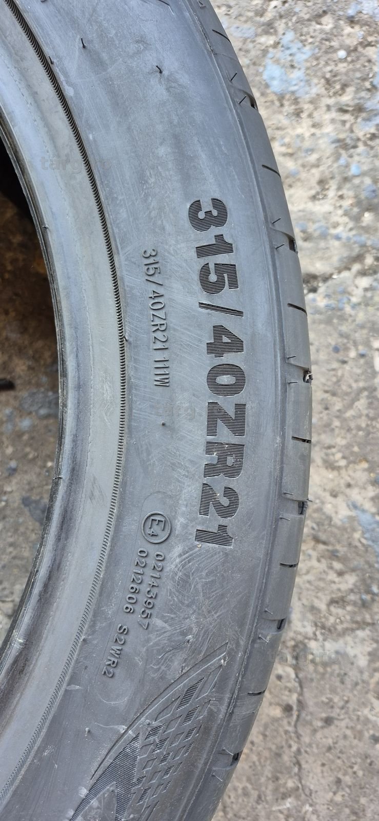 2 anvelope vara noi Kustone 315/40/21,dot 2025.Pretul este pe bucata. 5