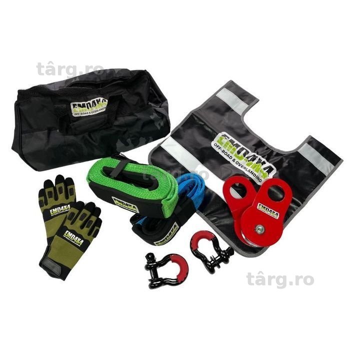kit recuperare off-road, geantă camuflaj, emd4x4