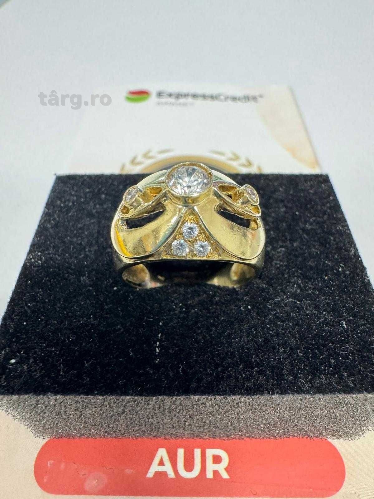 Inel din aur 14k (69871.1/ 10 Pacurari 1) garantie 2 ani! 2