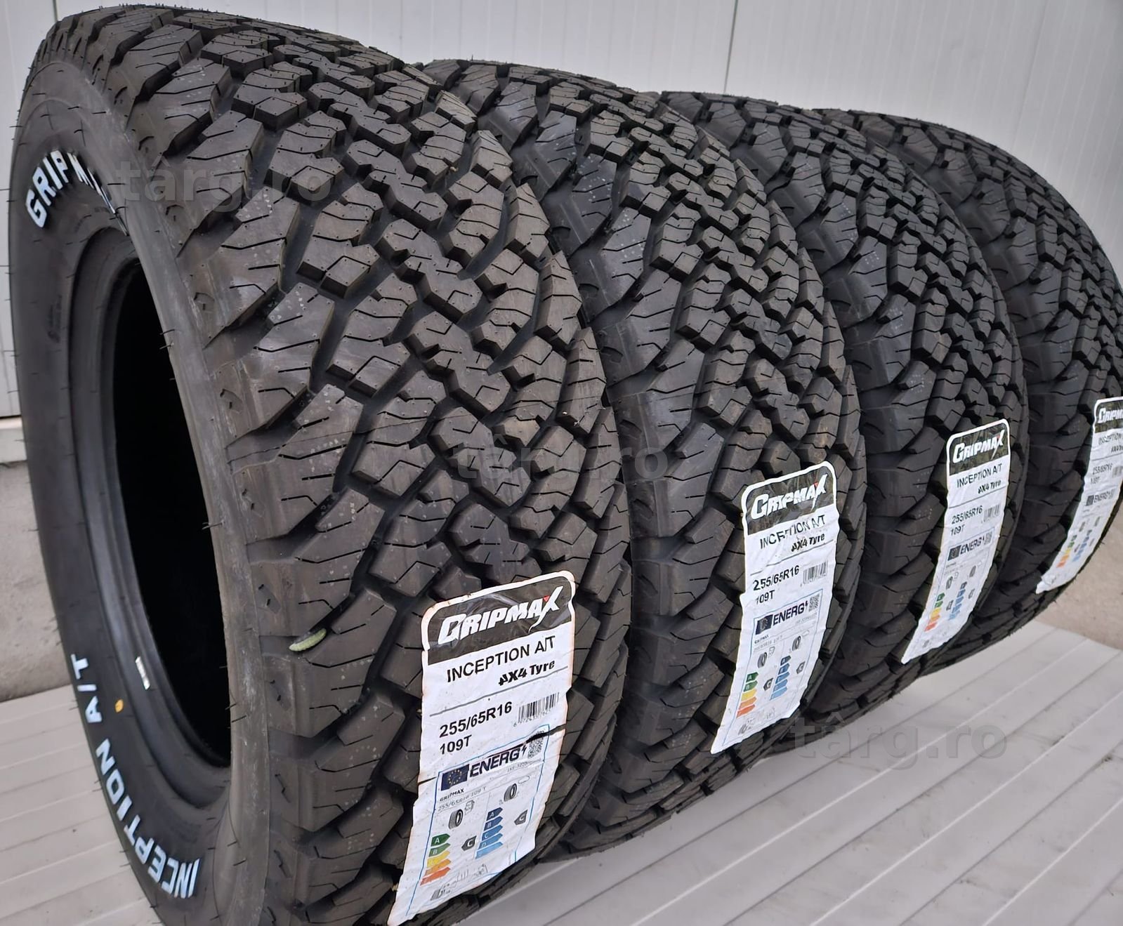 255/65 R16, 109T, GRIPMAX Inception A/T, Anvelope All Terrain M+S