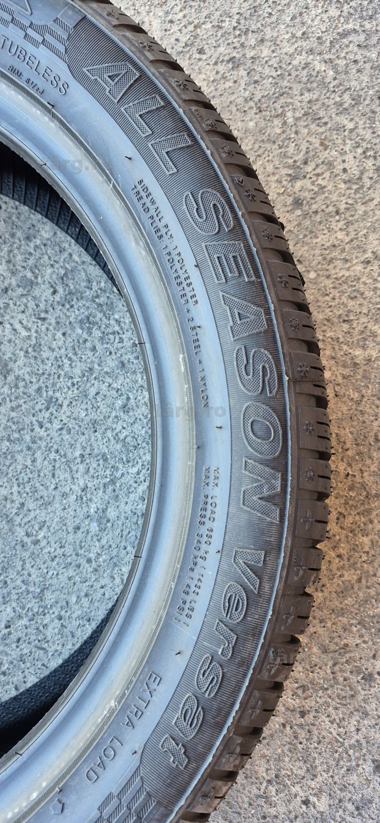 4 anvelope M+S noi Sunny 205/50/17,dot 2024.Pretul este pe bucata. 5