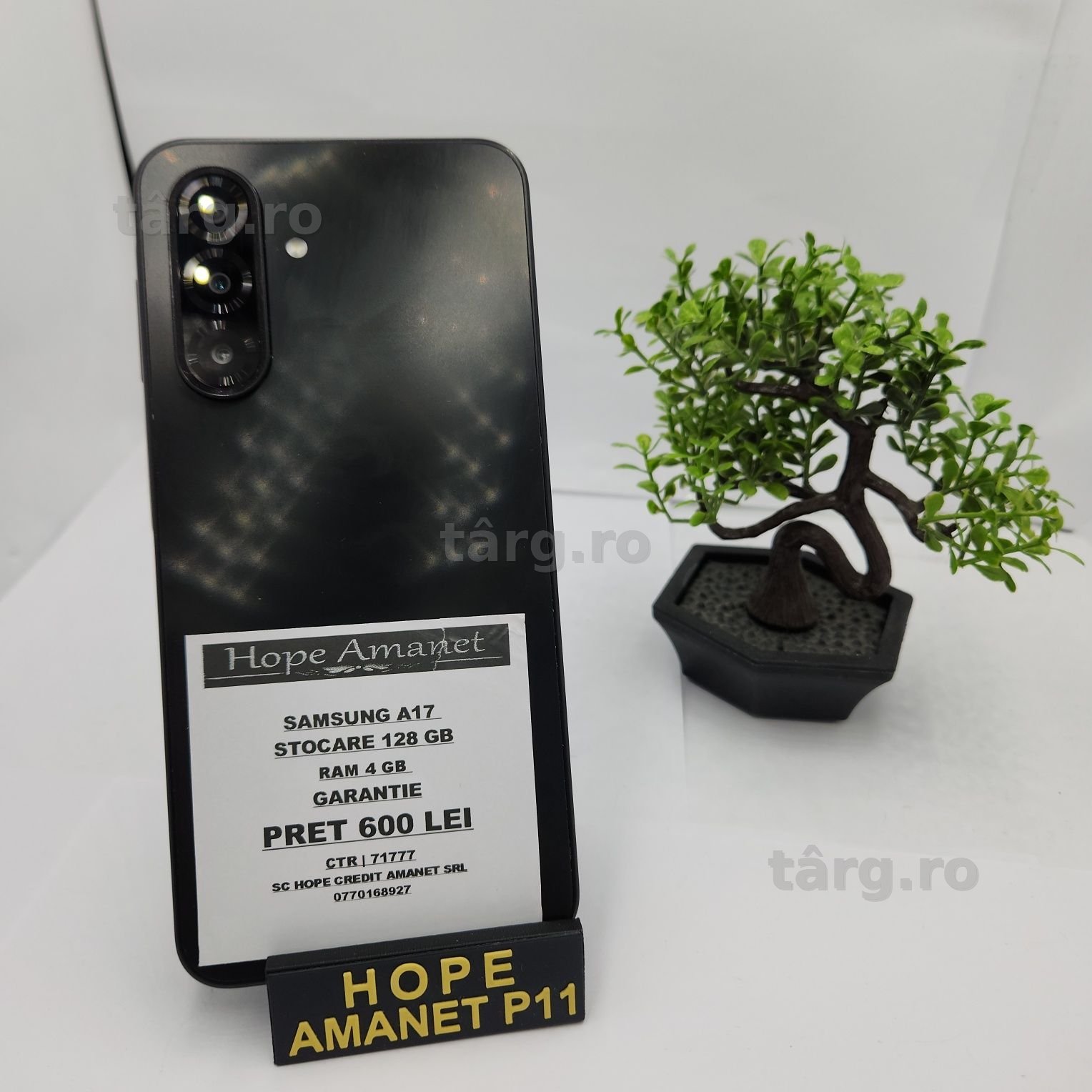 Hope Amanet P11- SAMSUNG A17/128GB-4GB/Garantie