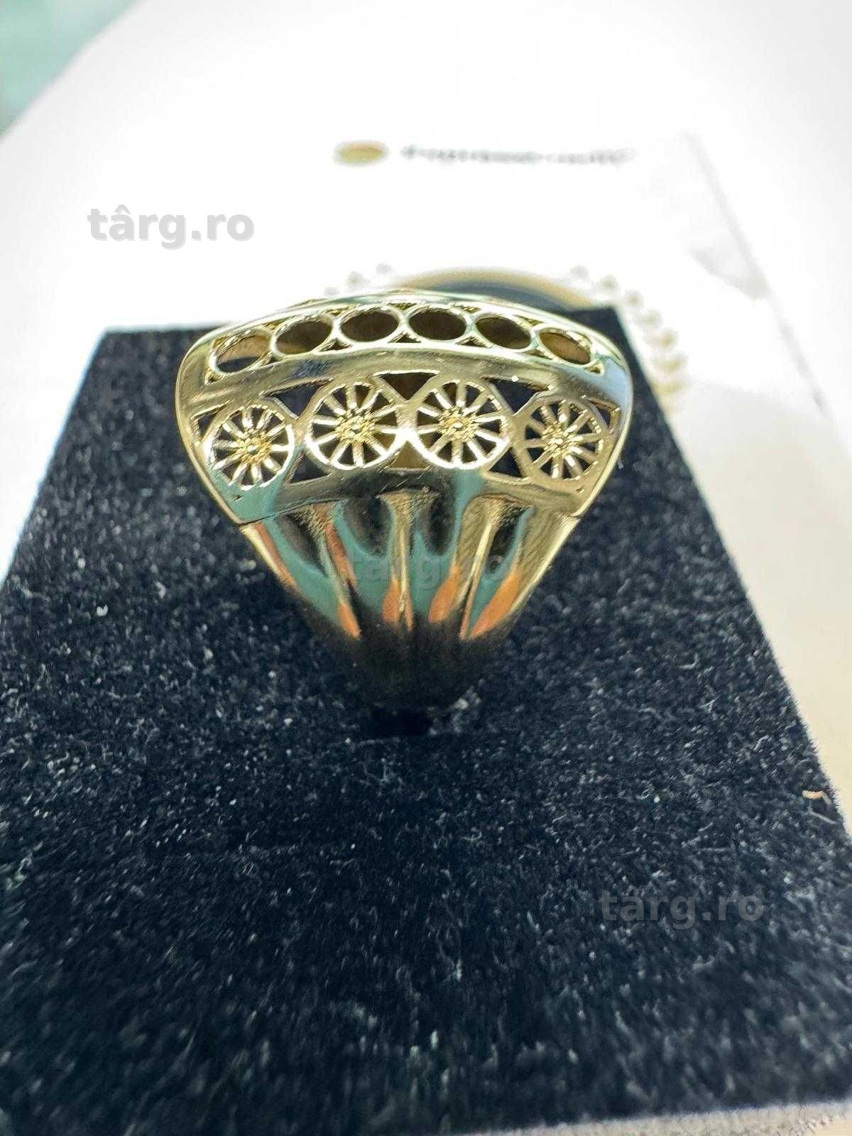 Inel din aur 14k (70103.1/ 10 Pacurari 1) garantie 2 ani! 4