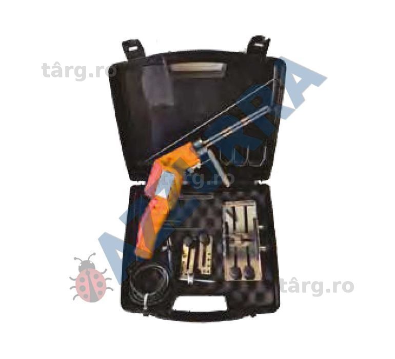 CUTIT POLISTIREN - PISTOL la cald pentru polistiren kit cu valiza
